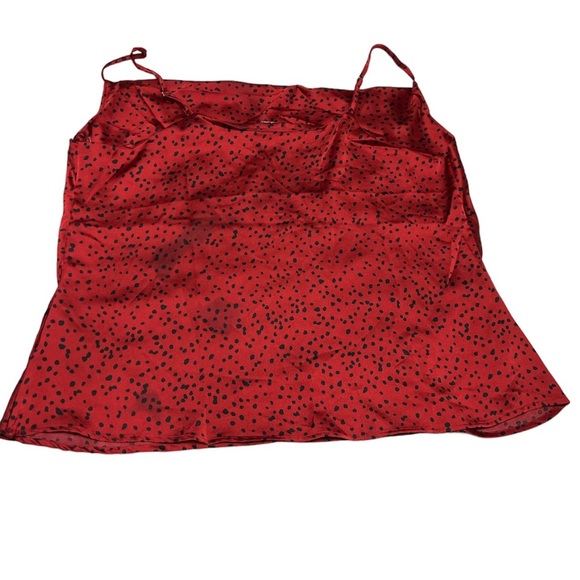 NWT Zenobia Cowl Neck Spaghetti Strap Blouse - Picture 3 of 4